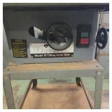 Rockwell Model 10 Tilting Arbor Table Saw with Stand