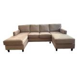 LR - U-Shaped Modular Sectional Sofa with Double Chaise Lounges LR - U-Shaped Modular Sectional Sofa with Double Chaise Lounges