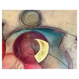 Abstract Art Print Eric Waugh Quest Framed Abstract Art Print Eric Waugh Quest Framed