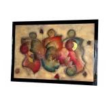 Abstract Art Print Eric Waugh Quest Framed Abstract Art Print Eric Waugh Quest Framed