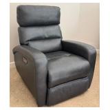 GBR - Electric Leather Recliner Chair Adjustable Head & Foot Rest GBR - Electric Leather Recliner Chair Adjustable Head & Foot Rest