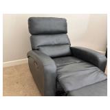 GBR - Electric Leather Recliner Chair Adjustable Head & Foot Rest GBR - Electric Leather Recliner Chair Adjustable Head & Foot Rest