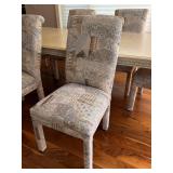 Dining Room Table & 6 Chairs - Cream Finish Dining Room Table & 6 Chairs - Cream Finish