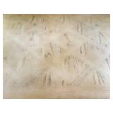 Dining Room Table & 6 Chairs - Cream Finish Dining Room Table & 6 Chairs - Cream Finish