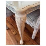 Dining Room Table & 6 Chairs - Cream Finish Dining Room Table & 6 Chairs - Cream Finish