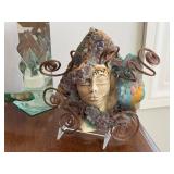 DN - Whimsical Home Decor Art Sculptures & Crystal Mixed Lot DN - Whimsical Home Decor Art Sculptures & Crystal Mixed Lot