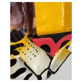 DN - Tiger Wall Mask Hand-Painted Folk Art DN - Tiger Wall Mask Hand-Painted Folk Art