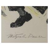 DN - Framed Print Irving Weinstein Mitzvah Dance Signed & Numbered 148/200 DN - Framed Print Irving Weinstein Mitzvah Dance Signed & Numbered 148/200