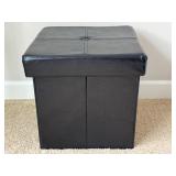 O - Storage Cube Faux Leather Ottoman O - Storage Cube Faux Leather Ottoman