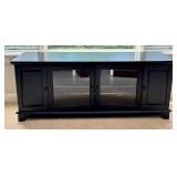 O - Media Console Black Storage Cabinet O - Media Console Black Storage Cabinet