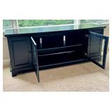 O - Media Console Black Storage Cabinet O - Media Console Black Storage Cabinet
