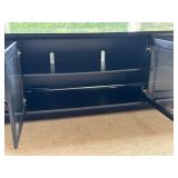 O - Media Console Black Storage Cabinet O - Media Console Black Storage Cabinet