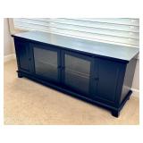 O - Media Console Black Storage Cabinet O - Media Console Black Storage Cabinet
