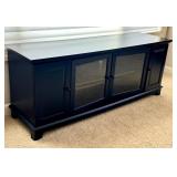 O - Media Console Black Storage Cabinet O - Media Console Black Storage Cabinet