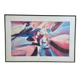 O - Abstract Framed Print O - Abstract Framed Print