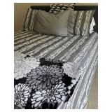 GBR - Queen Bedding Ensemble Comforter, Shams & Throw Blanket GBR - Queen Bedding Ensemble Comforter, Shams & Throw Blanket