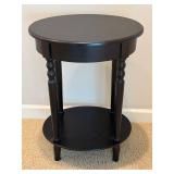 GBR - Accent Table - Round Dark Wood GBR - Accent Table - Round Dark Wood