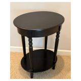 GBR - Accent Table - Round Dark Wood GBR - Accent Table - Round Dark Wood