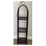 GBR - Plant Stand Black Metal 3-Tier Shelf GBR - Plant Stand Black Metal 3-Tier Shelf