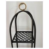 GBR - Plant Stand Black Metal 3-Tier Shelf GBR - Plant Stand Black Metal 3-Tier Shelf