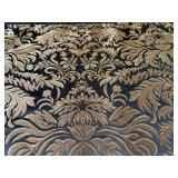 King Bedding Set Black & Gold Damask Comforter With Pillows King Bedding Set Black & Gold Damask Comforter With Pillows