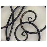 MBR - Metal Wall Decor - Decorative Scrollwork Wall Art MBR - Metal Wall Decor - Decorative Scrollwork Wall Art