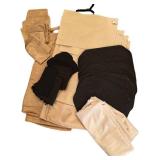 LLBR - Table Linens Mixed Lot Neutral Tones & Black Pieces LLBR - Table Linens Mixed Lot Neutral Tones & Black Pieces