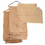 LLBR - Table Linens Mixed Lot Neutral Tones & Black Pieces LLBR - Table Linens Mixed Lot Neutral Tones & Black Pieces
