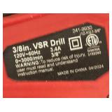 LLBR - Corded Drill Lot - Tool Shop 3/8 in VSR Drill & 3/8 in Drill LLBR - Corded Drill Lot - Tool Shop 3/8 in VSR Drill & 3/8 in Drill