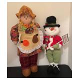 LLBR - Festive Scarecrow & Snowman Decor LLBR - Festive Scarecrow & Snowman Decor