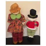 LLBR - Festive Scarecrow & Snowman Decor LLBR - Festive Scarecrow & Snowman Decor