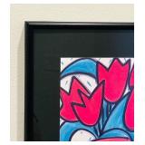 GE - Framed Floral Art Print GE - Framed Floral Art Print