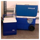 G - Cooler Lot - Coleman PolyLite 48, Coleman 50 Qt Wheeled & Igloo Legend 24 G - Cooler Lot - Coleman PolyLite 48, Coleman 50 Qt Wheeled & Igloo Legend 24
