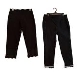 LLBR - Black Pants Mixed Lot Style & Co Petite Size 10 & 6P LLBR - Black Pants Mixed Lot Style & Co Petite Size 10 & 6P