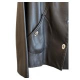 LLBR - Leather Jacket - Jones New York Signature Black Size M LLBR - Leather Jacket - Jones New York Signature Black Size M