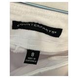 LLBR - White Pants - Counterparts & Christopher & Banks Size 8 (Lot of 2) LLBR - White Pants - Counterparts & Christopher & Banks Size 8 (Lot of 2)