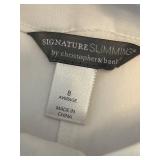 LLBR - White Pants - Counterparts & Christopher & Banks Size 8 (Lot of 2) LLBR - White Pants - Counterparts & Christopher & Banks Size 8 (Lot of 2)