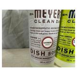 2 New Mrs. Meyer's Clean Day Dish Soap