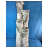 Indoor/outdoor cascading water fountain