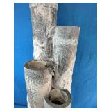 Indoor/outdoor cascading water fountain