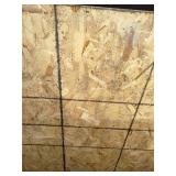 Several Partial Sheet of Oriented Strand Board (OSB)