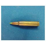 86 Rounds  5.56x45mm NATO cartridges, (1) .30-06, and (1) ?  9mm Luger cartridge ?