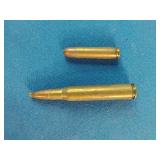 86 Rounds  5.56x45mm NATO cartridges, (1) .30-06, and (1) ?  9mm Luger cartridge ?