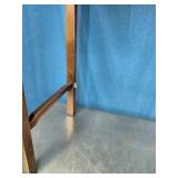 Vintage Oriental Natural Brown Altar Console Table