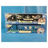 Winners Circle diecast collector trailer rigs featuring NASCAR driver Dale Earnhardt.