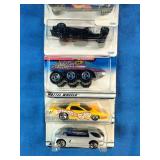 Hot Wheels Dark Rider Series II cars from the late 1990s.