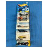 This Hot Wheels 5-pack features a classic Batmobile at the bottom.