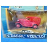 Two vintage die-cast collectible vehicle replicas manufactured by ERTL