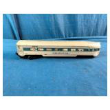 Tyco HO Scale Amtrak Observation Train Car, originally produced around 1975.