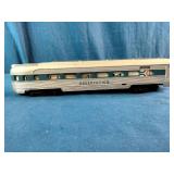 Tyco HO Scale Amtrak Observation Train Car, originally produced around 1975.